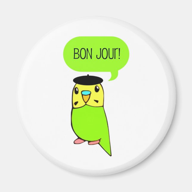 Bon Jour! Magnet (Front)