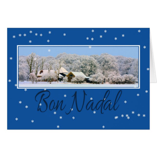 bon nadal catalan christmas cards (Front Horizontal)