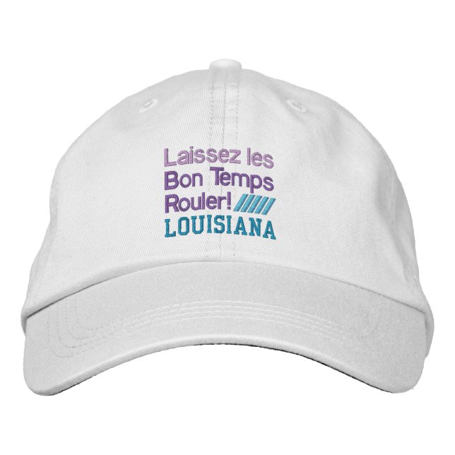 BON TEMPS ROULER cap (Front)