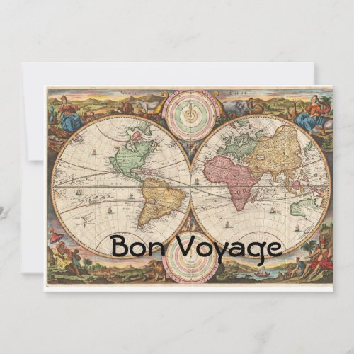 Bon Voyage Personalized Announcement