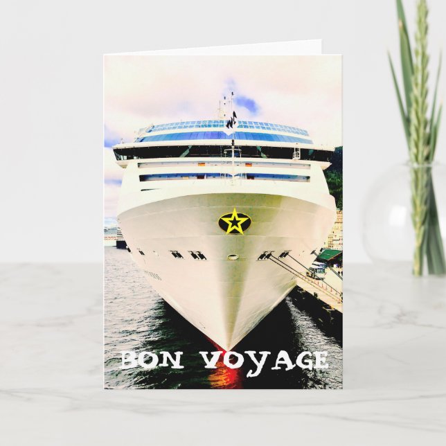 BON VOYAGE! CARD (Front)
