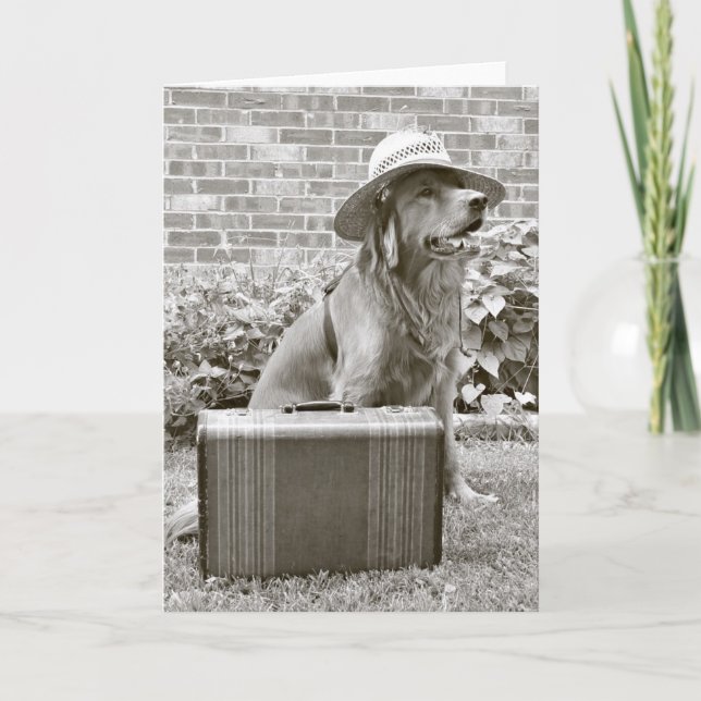 Bon voyage card (Front)