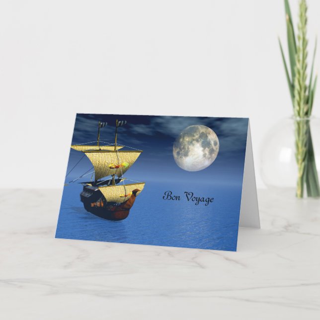 bon voyage card (Front)