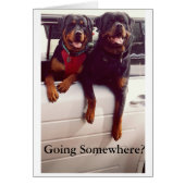 Bon Voyage Card (Front)