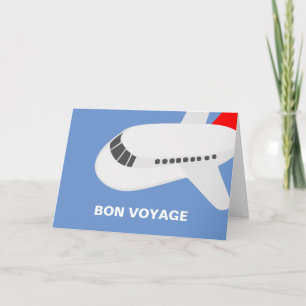 Bon voyage card
