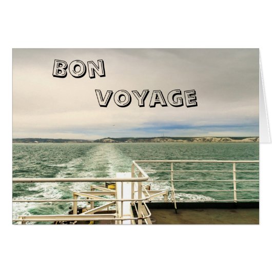 Bon Voyage Cards (Front Horizontal)