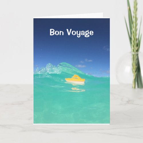 Bon Voyage Cruise Card