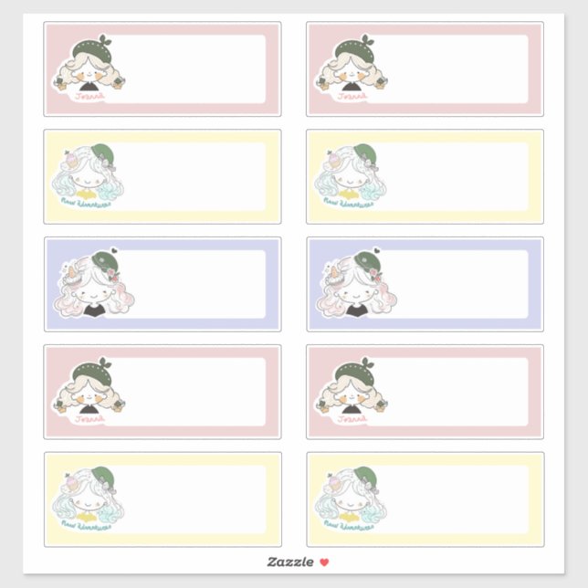 Bon Voyage Custom-Cut Vinyl Sticker (Sheet)