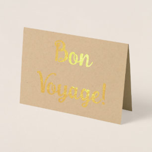 Bon Voyage! Foil Card