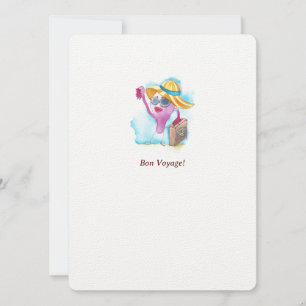 Bon Voyage from Your Uterus - Hysterectomy Card