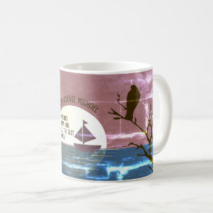 Bon Voyage Gift Personalized Sailing into Sunset 2 Coffee Mug
