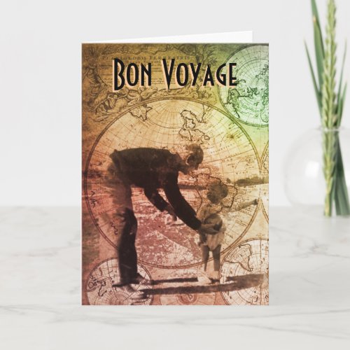 Bon Voyage Greeting card