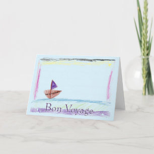 Bon Voyage Greeting Card