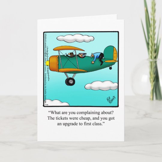 Bon Voyage Humor Greeting Card | Zazzle.com