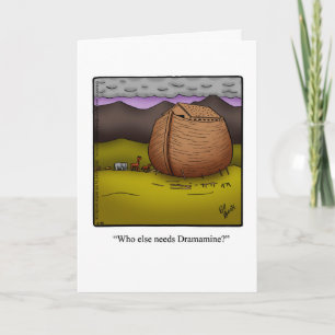 Bon Voyage Humor Greeting Card