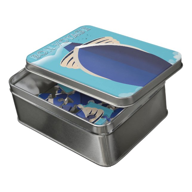 Bon Voyage Jigsaw Puzzle (Lid Open)