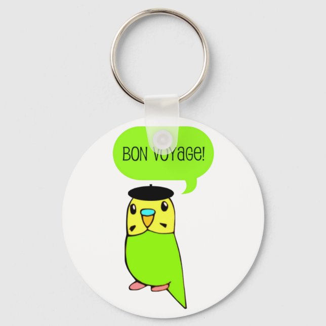 Bon Voyage! Keychain (Front)