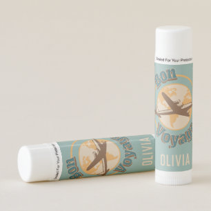 Bon Voyage Let's travel the world design Lip Balm