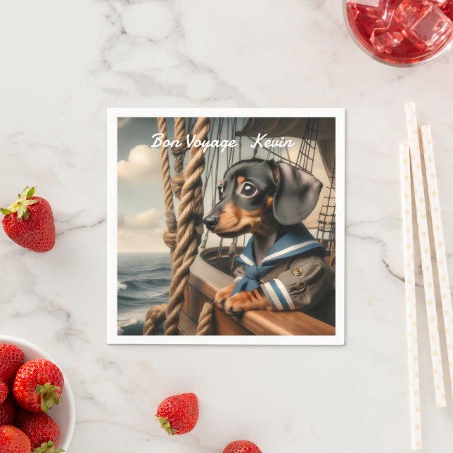 BON VOYAGE  NAPKINS (Insitu)