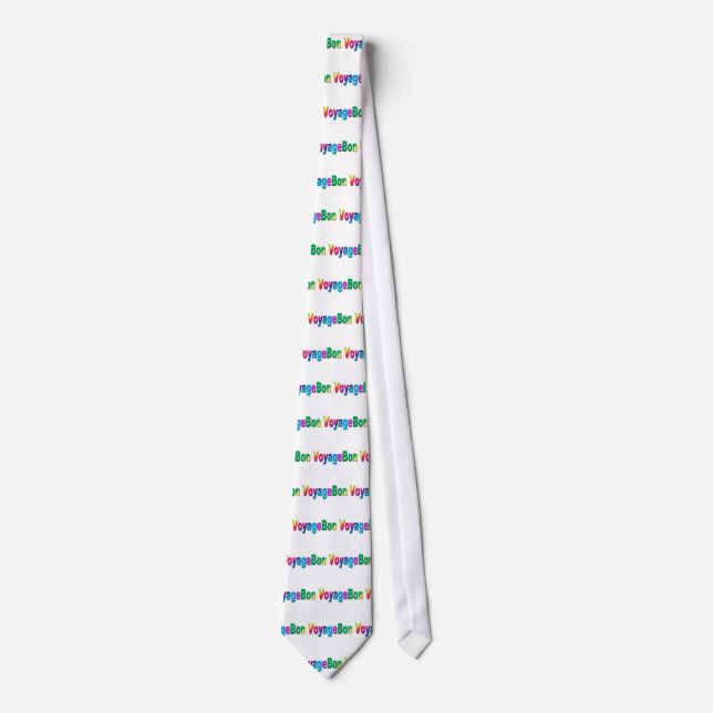 Bon Voyage Neck Tie (Front)