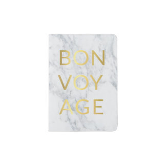 Bon Voyage Passport Cover
