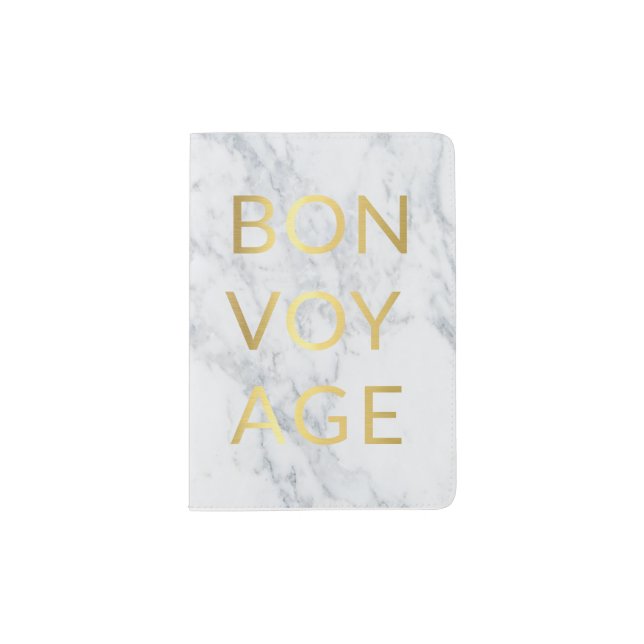 Bon Voyage Passport Cover (Front)