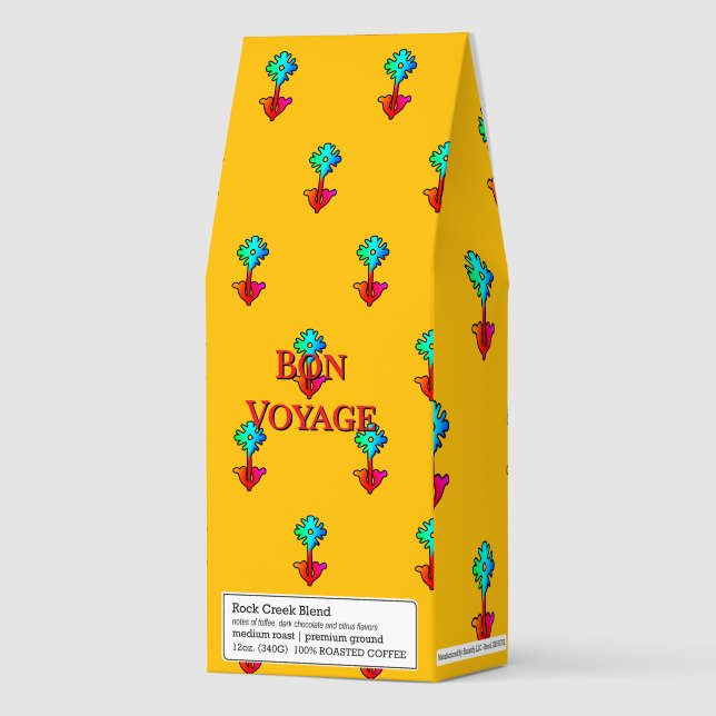 Bon Voyage  Roasted Coffee (Front)
