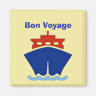 Bon Voyage, Ship, edit text Magnet