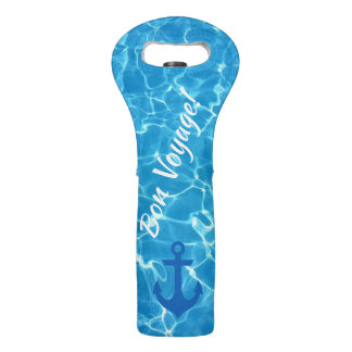 Bon Voyage Traveler's Gift Wine Bag - Customize