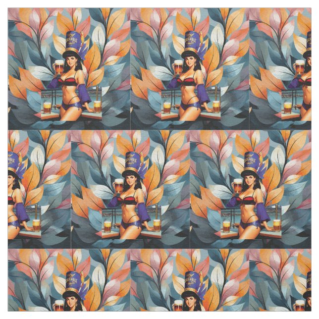 Bonafide Bar Maid Thunder_Cove  Fabric (Swatch)