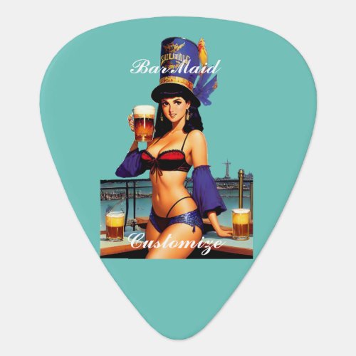 Bonafide Bar Maid Thunder_Cove  Guitar Pick