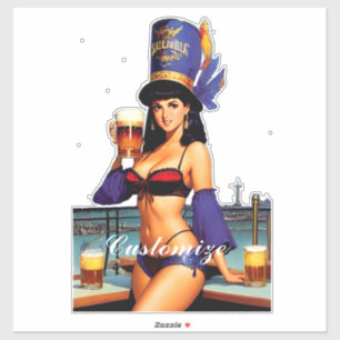 Bonafide Bar Maid Thunder_Cove Sticker