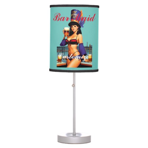 Bonafide Bar Maid Thunder_Cove  Table Lamp