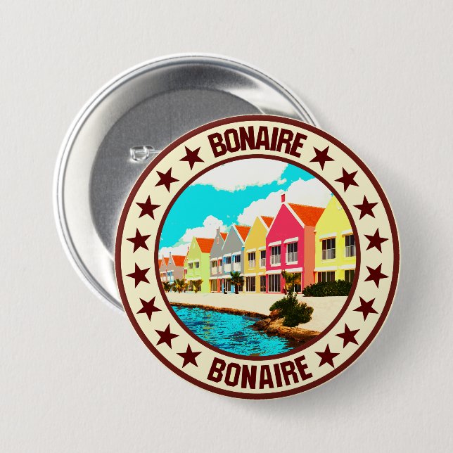 Bonaire                                            button (Front & Back)