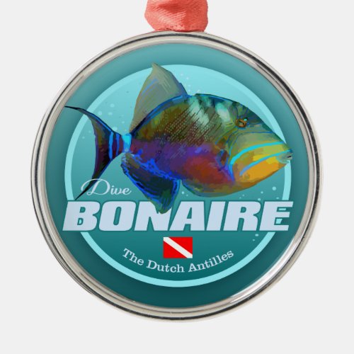 Bonaire DD2 Metal Ornament