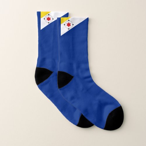 Bonaire Island flag All_Over_Print Socks