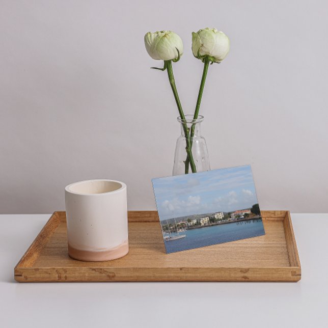 Bonaire Kralendijk Harbor Sailing Boats Postcard (Creator Uploaded)