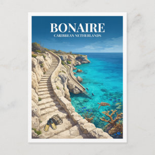 Bonaire National Marine Park — 1000 Steps Postcard