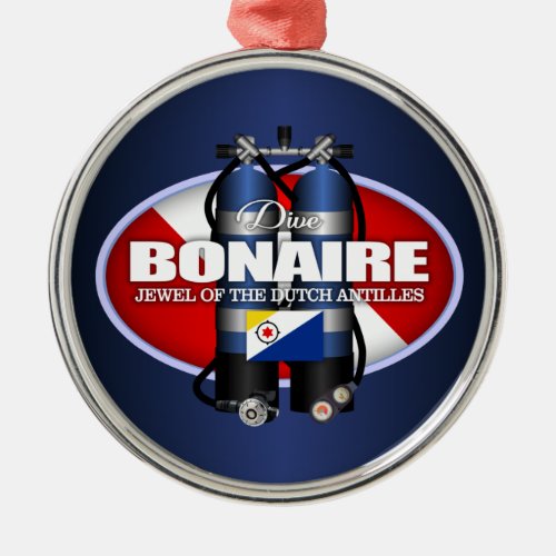 Bonaire ST Metal Ornament