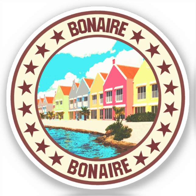 Bonaire                                            sticker (Front)