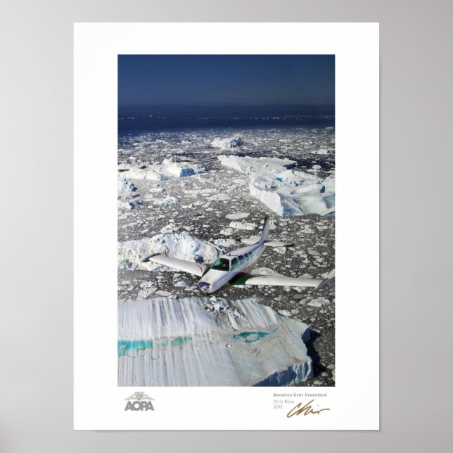 Bonanza Over Greenland Poster (Front)