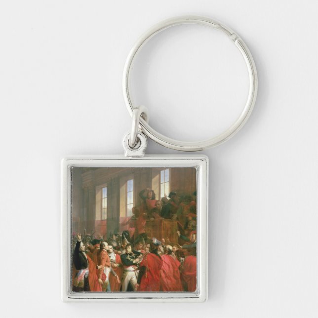 Bonaparte and Council of Five Hundred at St. Keychain (Front)