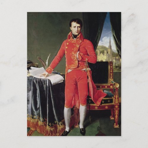Bonaparte as First Consul 1804 Postcard