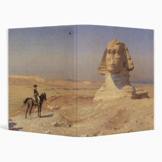 Bonaparte Before the Sphinx Jean-Leon Gerome Binder