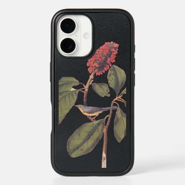Bonaparte Flycatcher Canada Warbler Audubon Bird Otterbox iPhone Case (Back)