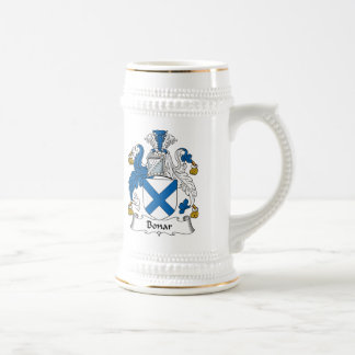 Bonar Family Crest Beer Stein