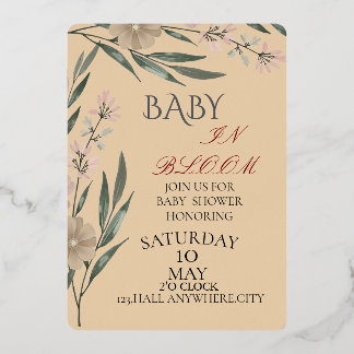BONATICAL FOIL INVITATION