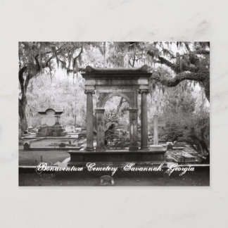 Bonaventure Cemetery Savannah Postcard