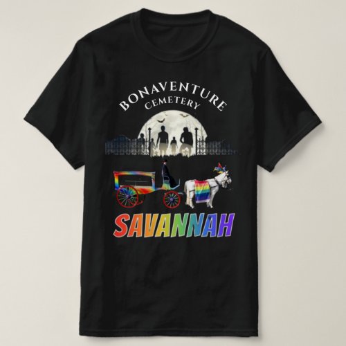 Bonaventure Cemetery Savannah Pride Halloween  T_Shirt