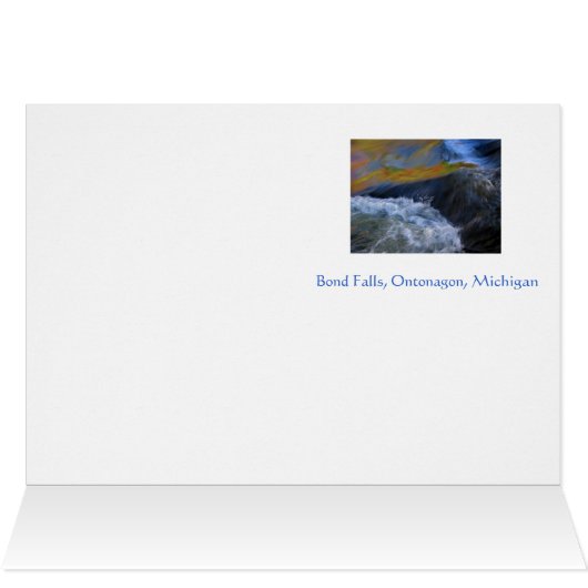 Bond Falls Cards (Inside Horizontal (Top))